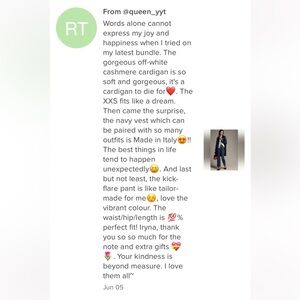 So grateful for customer like you. 💖💖💖